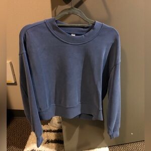 Lululemon softstreme perfectly oversized cropped crew